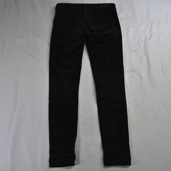 AG Adriano Goldschmied 28 Legging‎ Super Skinny Gray Corduroy Womens Pants - Picture 7 of 7